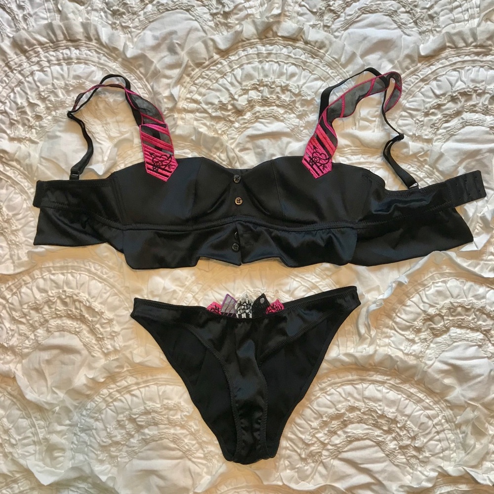 Chantal Thomass for Victoria’s Secret tuxedo set